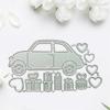 Car Cutting Dies Greeting Invitation Message Card Birthday Celebration Blessing