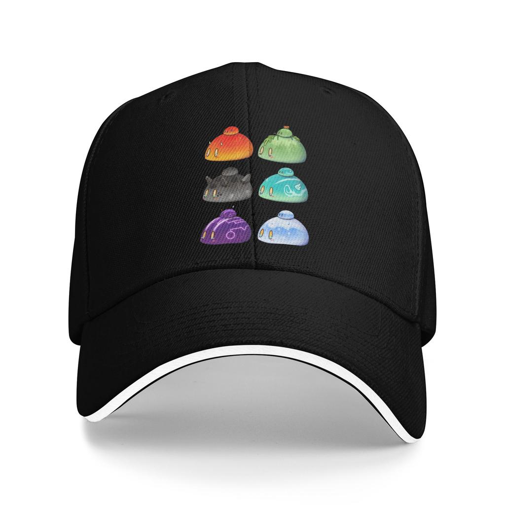 Wanderer Cat Neko Cat Long Baseball Cap Popular Genshin Impact Sandwich Caps for Unisex Women Adjustable Dad Hat Outdoor