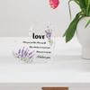 Valentine's Day Confession for Girlfriend Bedroom Desktop Decoration Love Heart Acrylic Ornament