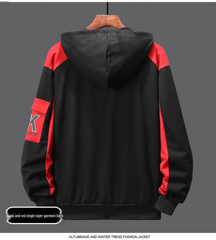 Men's Spring/Autumn Casual Hoodie & Pants Set: Trendy Youth Sportswear Two-Piece.