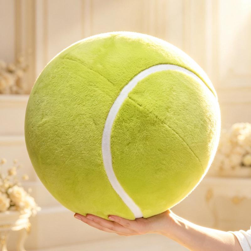 Simulated Tennis Pillow Sports Ball Hugging Pillows Pink White Purple Avocado Green Tennis Home Sofa Cushion Bed Decoration