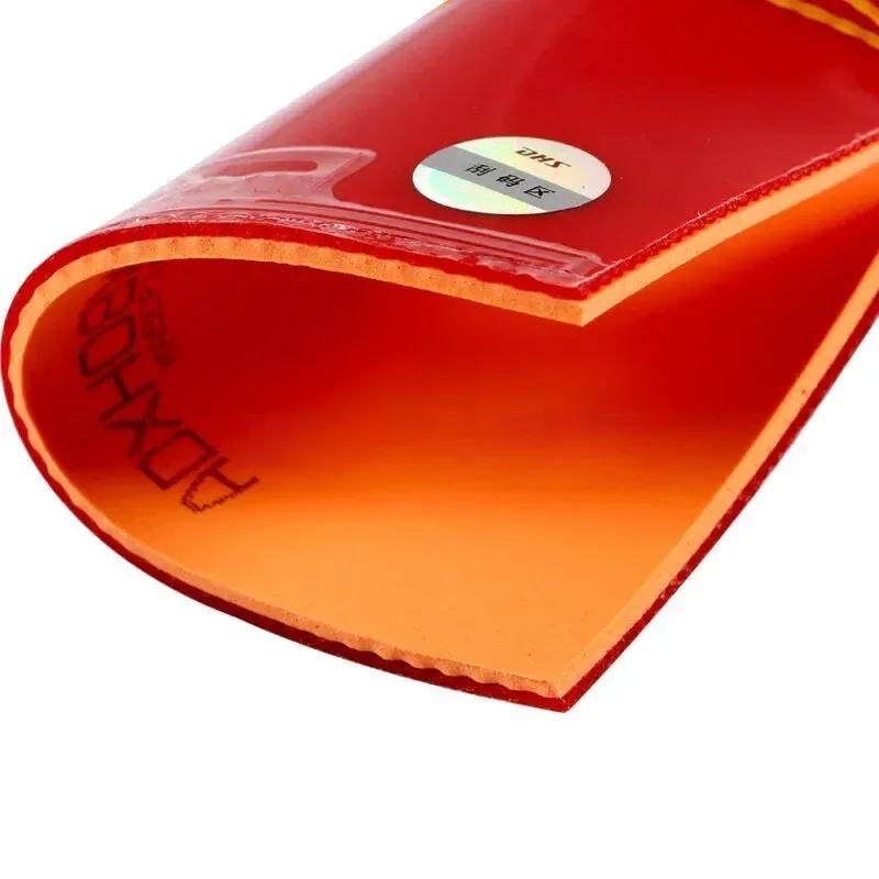 DHS Hurricane 3 National Table Tennis Rubber Pips-in Blue / Orange Sponge Original DHS Ping Pong Sponge Professional Rubber