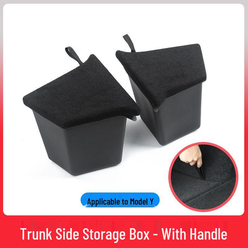 Model Y Trunk Storage Box Side Pocket Organizer Interior Accessory Model Y