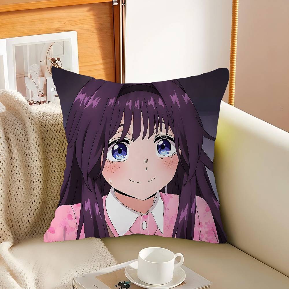 New K-Kaoruko Waguri Pillowcase Toon Gift Cushion Cover Bedroom Home Sofa Chair Seat Decor Pillow Case