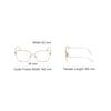 Occhiali Ottici Quadrati in Metallo Versatili alla Moda TF Occhiali da Uomo TF5739B-025