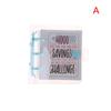Money Savings Challenge Binder Vanntett Pvc Savings Challenges Bookmini Budget Binder Notebook Cash Saving