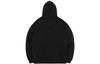 Li Ning Sports Fashion Collection Sweatshirts Unisex Black Hooded Thickened Regular AWDRC37-1