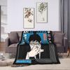 Aki Hayakawa Chainsaw Man Blanket Fleece Winter Multifunction Lightweight Thin Throw Blankets for Bed Travel Quilt