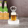 1pc Men Beer Bottle Opener Magnetic Hanging Bottle Opener Fridge Magnets Funny Gift Home Decor