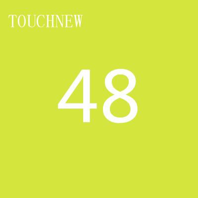 TOUCHNEW 1 Colors Single Art Markers Brush Pen Sketch Alcohol Based Markers Dual Head Manga Drawing Pens Art Supplies