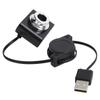 Webcam Clipon USB2.0 Camera with Retractable Cable 640 x 480 Resolution Imaging Equipment