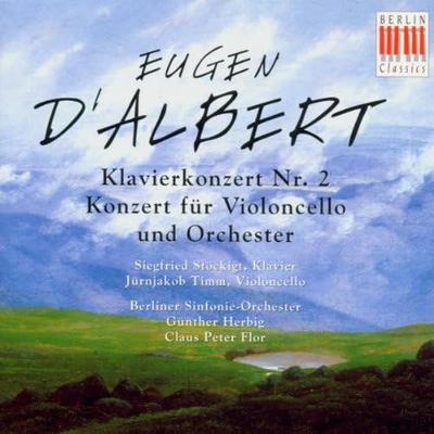 CD VON D'ALBERT,FLOR,HERBIG; BERLIN SYMPHO - Klavierkonzert Nr. 2 in E-Dur Op. 12  0091792BC Deutschland Klassisch Gebraucht