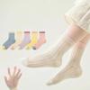 5 Paar ultradünne, atmungsaktive, leichte Netzsocken, beliebig kombinierbar, einfache Kindersocken im schlichten Stil, 1–16 Jahre