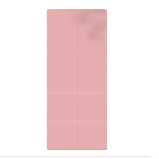 Yousheng Faltbare Yogamatte Extra Dick TPE Übungsmatte Tragbar Reise Rutschfest Herren Damen Heim-Fitnessstudio Training Pilates Bodenmatte