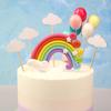 Rainbow Unicorn Cupcake Wrappers Cake Topper Unicorn Birthday Party Cake Decorations Kids Baby Shower Unicorn Party Supplies