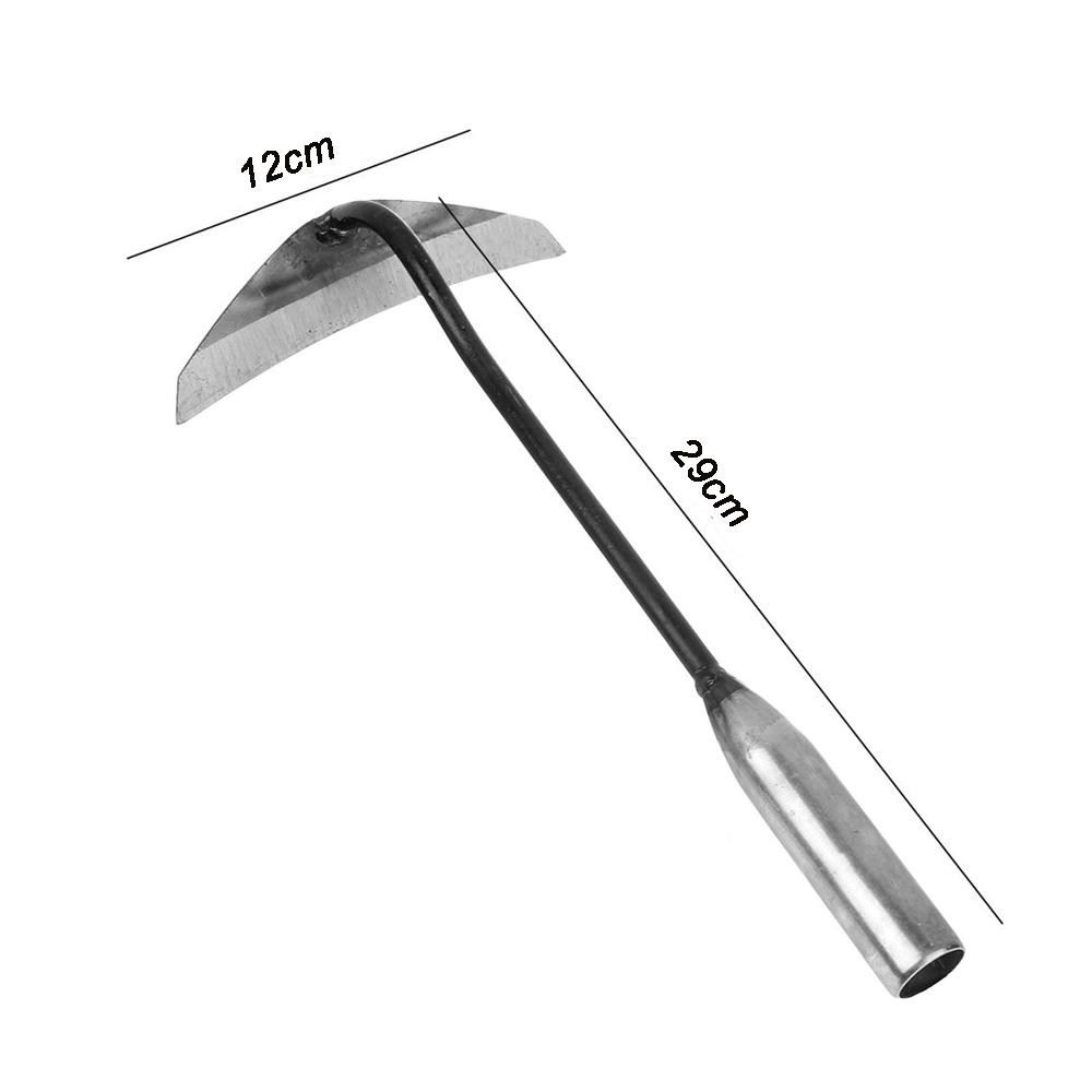 

Цельностальная закаленная полая мотыга, садовый инструмент для разрыхления почвы, ручной инструмент для удаления прополки, съемник для посадки, садовый обрезной станок, прополка 7