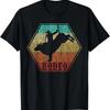 Rodeo Bull Riding Vintage Cowboy T Shirt Vintage Fashion Soft Versatile Unisex Stretched Designer Clothes Breathable