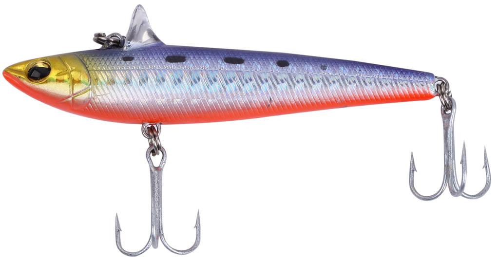 Sea Bass Sinking Vibration Minnow Set of 5 Lure, 16g, 77mm,