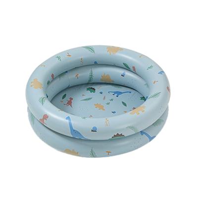 Inflatable Swimming Pool for Kids Round Inflatable Kiddie Pools,Baby Pool for Toddlers Outdoor Backyard Blow-Up Pool