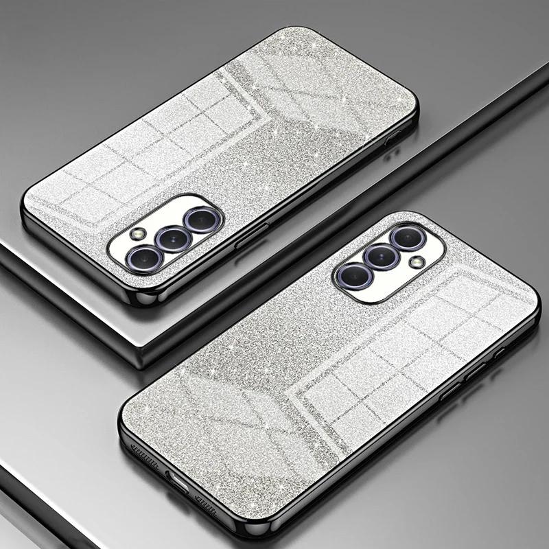 

Glitter Plating Protect Phone Case For Samsung Galaxy S25 Ultra S25 Plus A56 A36 A26 A16 A06 A55 A35 A25 15 05S 4G 5G Back Cover For Samsung S25