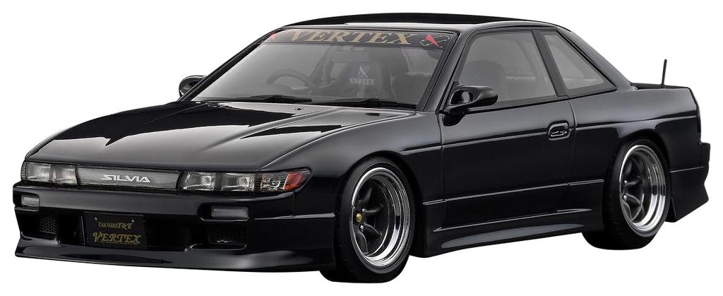 ignition model scale VERTEX S13 Silvia Black finished product IG3588 TK.Company 1/18