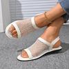 Plus Size Flat Back Strap Sandals
