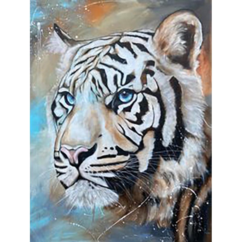 5D Diy Diamond Painting Animal Tiger Diamond Embroidery Full Drill Rhinestones Daimond Painting Mosaics Home Decor Cross Stitch