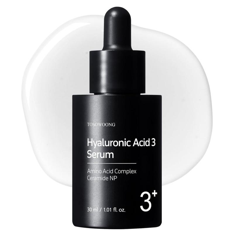 

Tosowoong Hyaluronic Acid 3% Serum 30ml, 30,030ppm Sodium Hyaluronic Acid, Hydration, Moisture Boosting Facial Serum For Fine Lines & Wrinkles