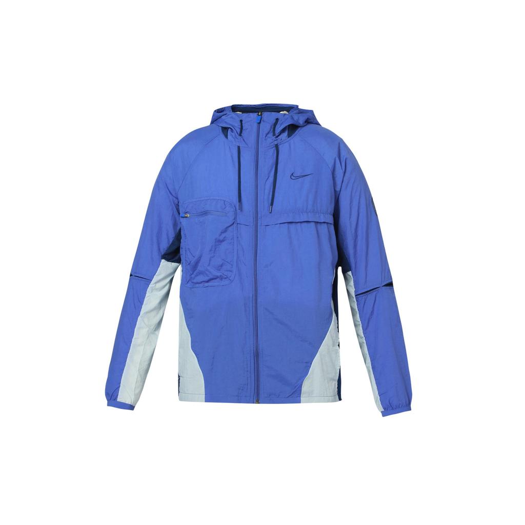 Nike Jackets Men's Cosmic Blue Hooded Moderate Other CU5000-430