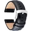 OTTOODY Watch Band Belt 18mm 19mm 20mm 21mm 22mm Replacement Genuine Leather Quick Release No Tools Needed Elegant Calf Sweat-Resistant Touch Lining