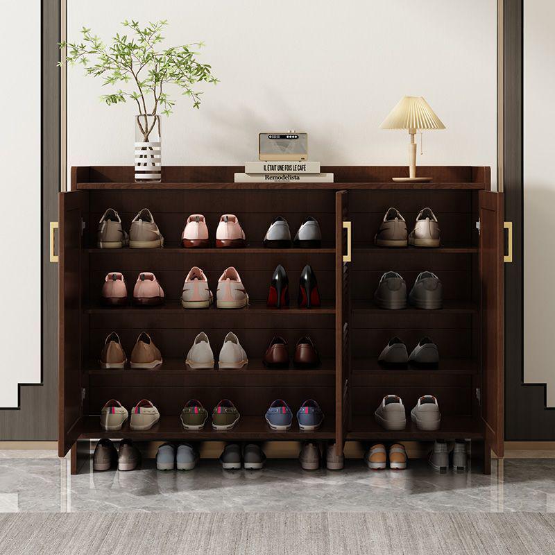 All-Aluminum Alloy Indoor Shoe Cabinet - Mildew-Resistant, Waterproof, Sunscreen Storage Solution.