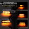 2Pcs Motorcycle Mini Led Turn Signal Light Blinker White Running Lamp Handlebar Indicators Lamps for Harley Davidson Accessories