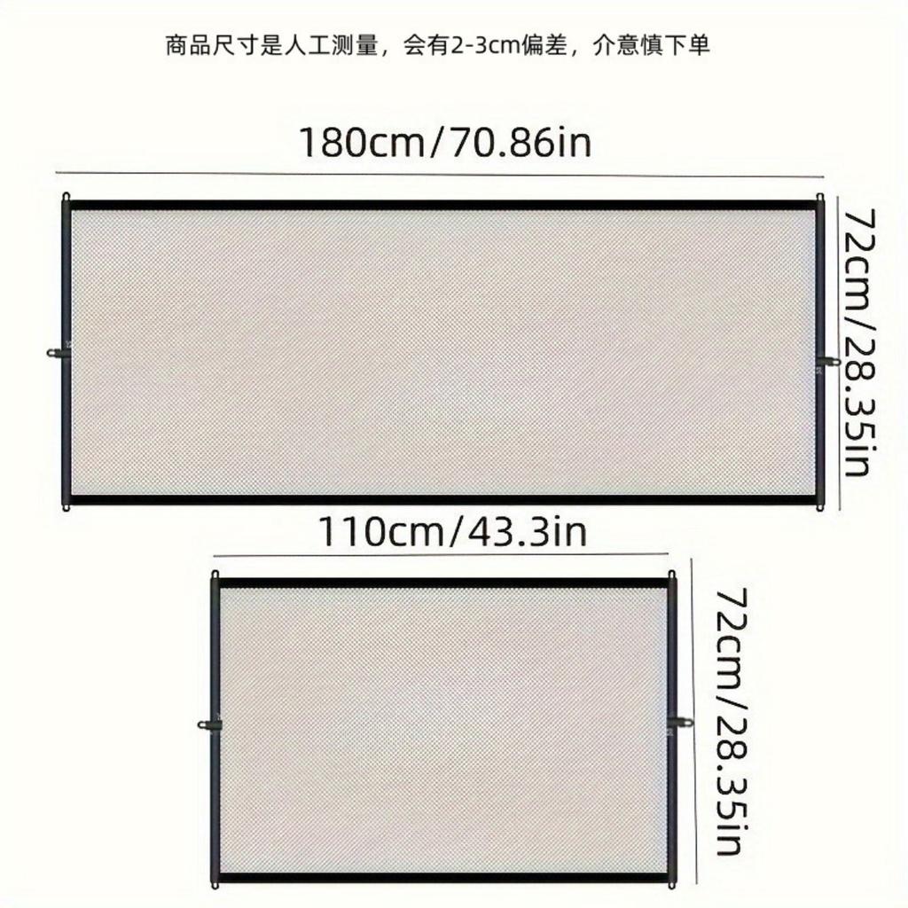 Pet Fence, Balcony, Cat Isolation Net, Dog Fence, Indoor Barrier, Safety Protection, No Punching, Chicken and Duck Net