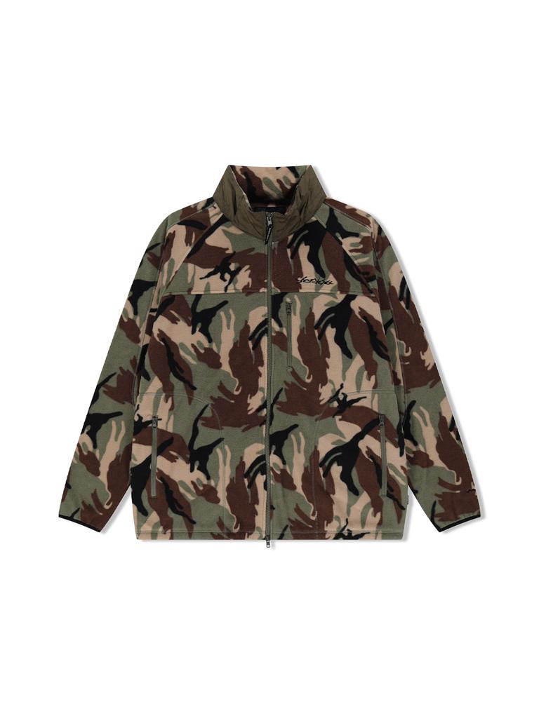 Yeseyesee Y.E.S Fleece Full Zip Jacket Camo