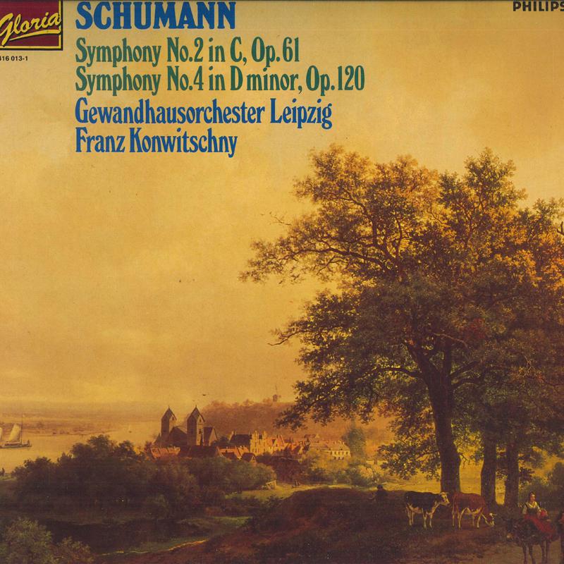 

LP Record FRANZ KONWITSCHNY, GEWANDHAUS ORCHE - Schumann: Symphonies No. 2 and 4 FG5048 PHILIPS Japan Classical Used