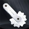 Stainless Steel R Gauge Complete Set Rounding Measuring Instrument High-precision Radius Gauge R Angle Radian Fillet Measuring