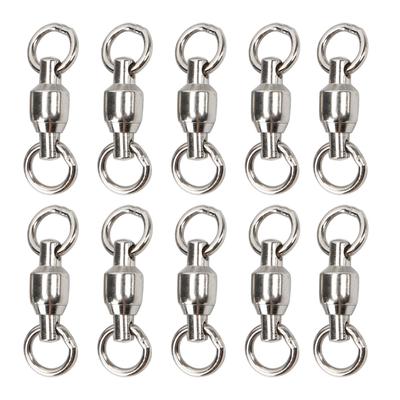 10PCS Bird Foot Rings Stainless Steel Parrots Leg Training Activity Rings for Pet Training2#