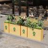 Outdoor Commercial Iron Flower Planter Box