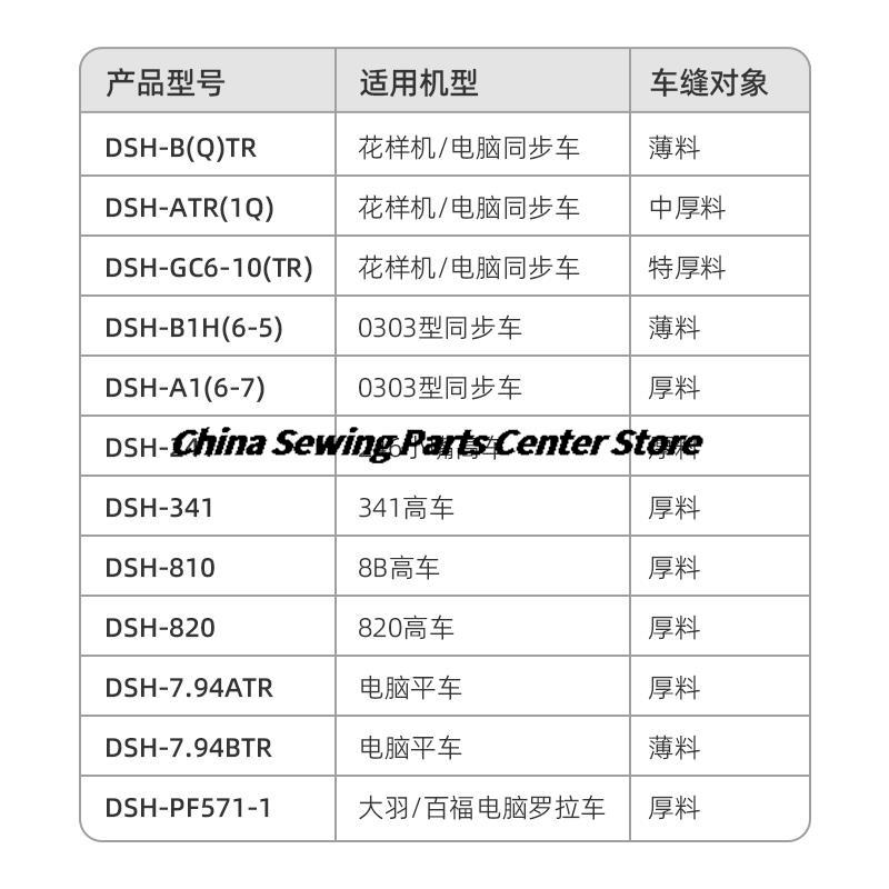 Ganci Rotanti Marca Desheng DSH-B(Q)TR DSH-ATR(1Q) DSH-GC6-10(Grazie) 7.94BTR Macchina per Cucire Sincrona DY per Macchina da Cucire a Modelli per Computer