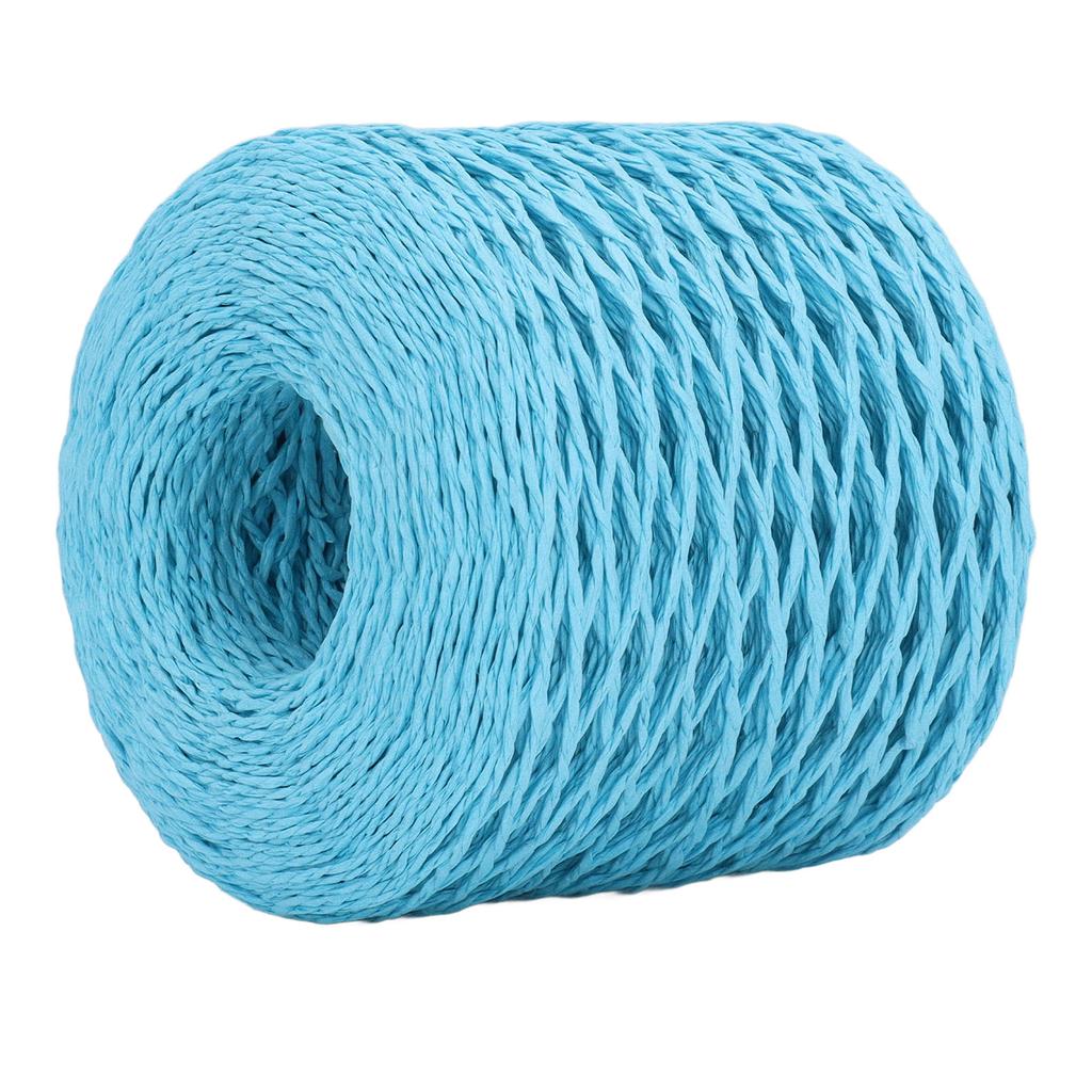 Raffia Paper Rope 218 Yard 2mm Thickness Raffia Ribbon DIY Raffia String for Crocheting Crafting