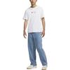 Herren Logo Straight-Leg Jeans Blau DV8918-493