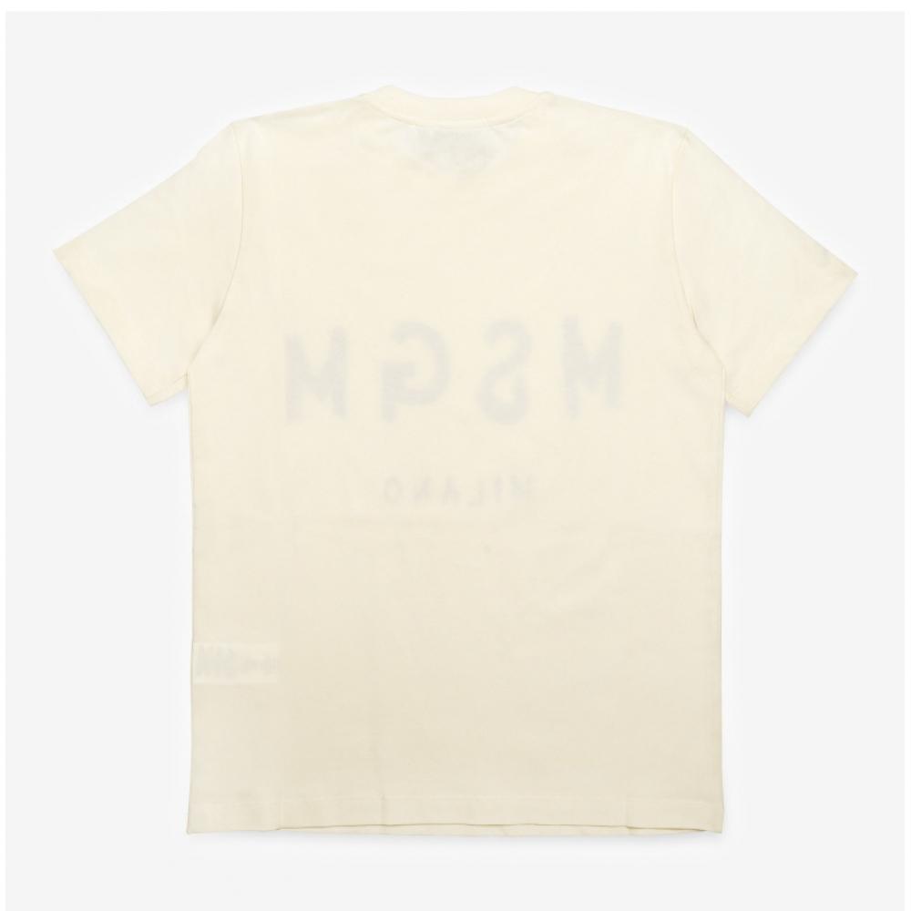 MSgm BruShed Logo Women S T ShirT 2000mdm510