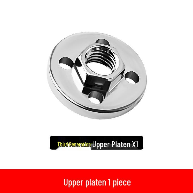 Universal Angle Grinder Accessory Kit: Pressure Plate, Nut, Screw, and Polishing Machine Cover