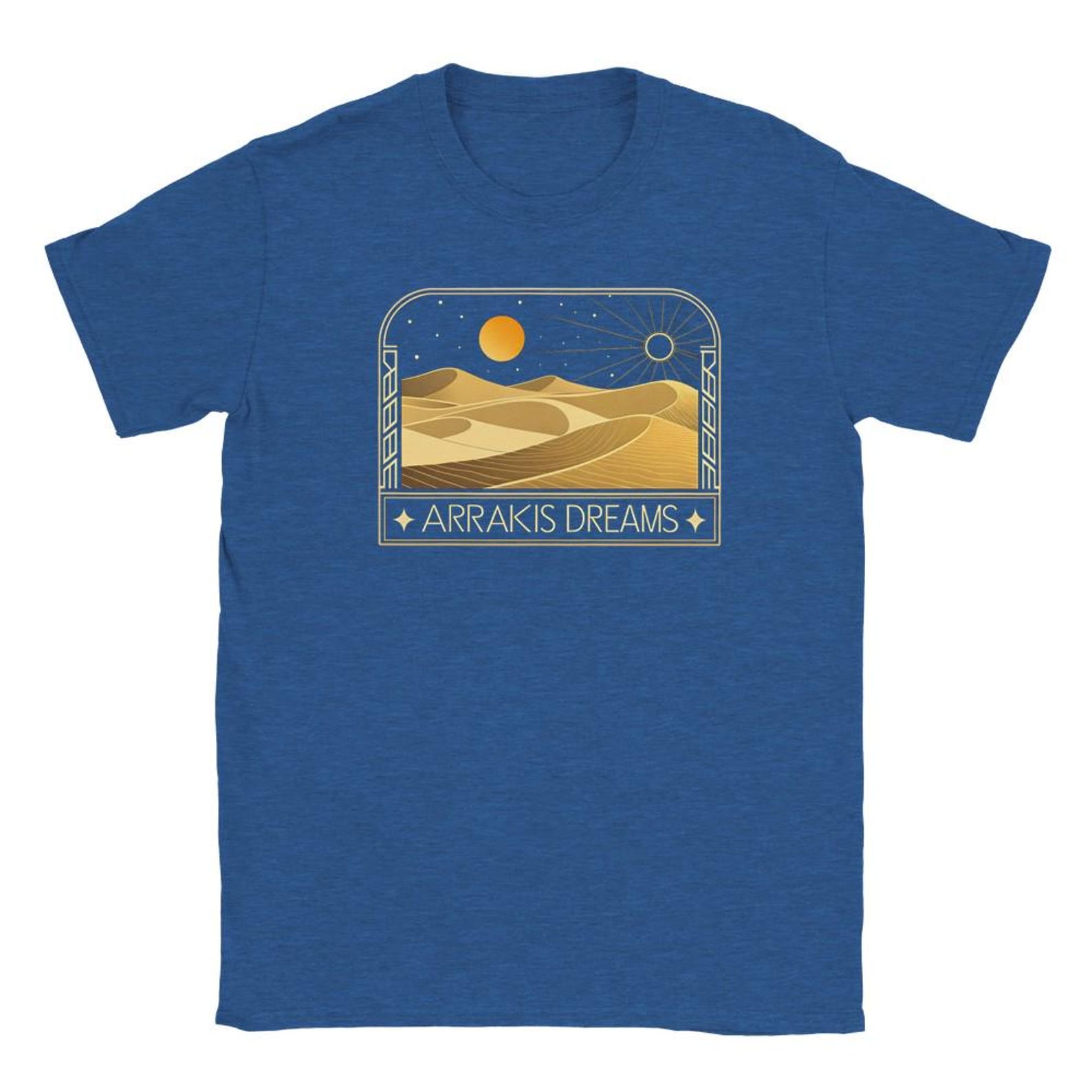 Arrakis Dreams Dune T-Shirt, Sci-Fi Fan Gift 3XL