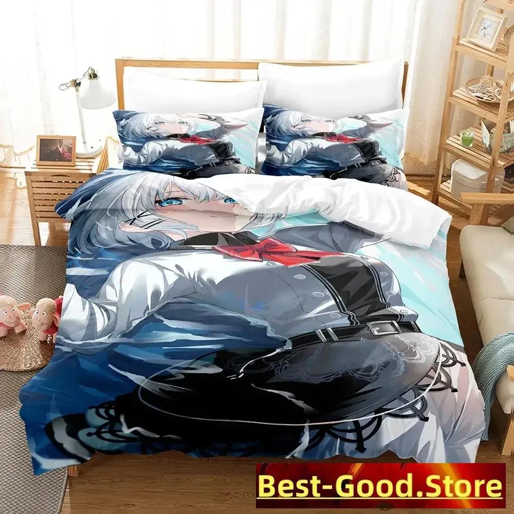 New The Detective Is Already Dead Bedding Set Single Twin Full Queen King Size Bed Set Adult Kid Bedroom Duvetcover Sets Anime