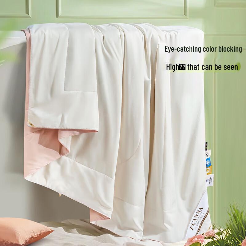 FUANNA Soybean Fiber Summer Quilt, Washable & Antibacterial