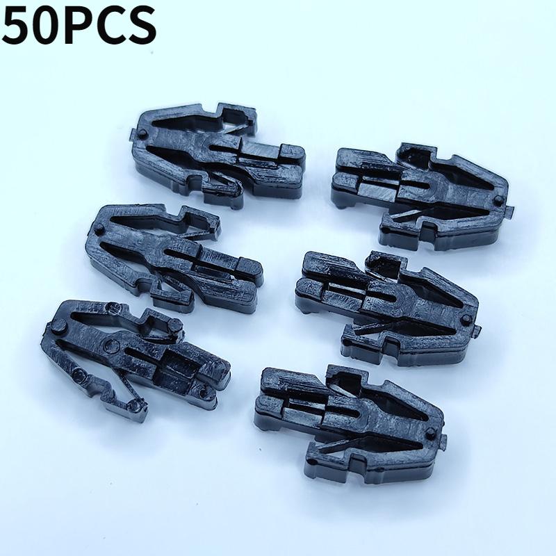 50Pcs Radiator Grille Plastic Rivets Retainer Grill Fixing Clips For Honda breeze accord civic jade freed Mitsubishi 9046713005