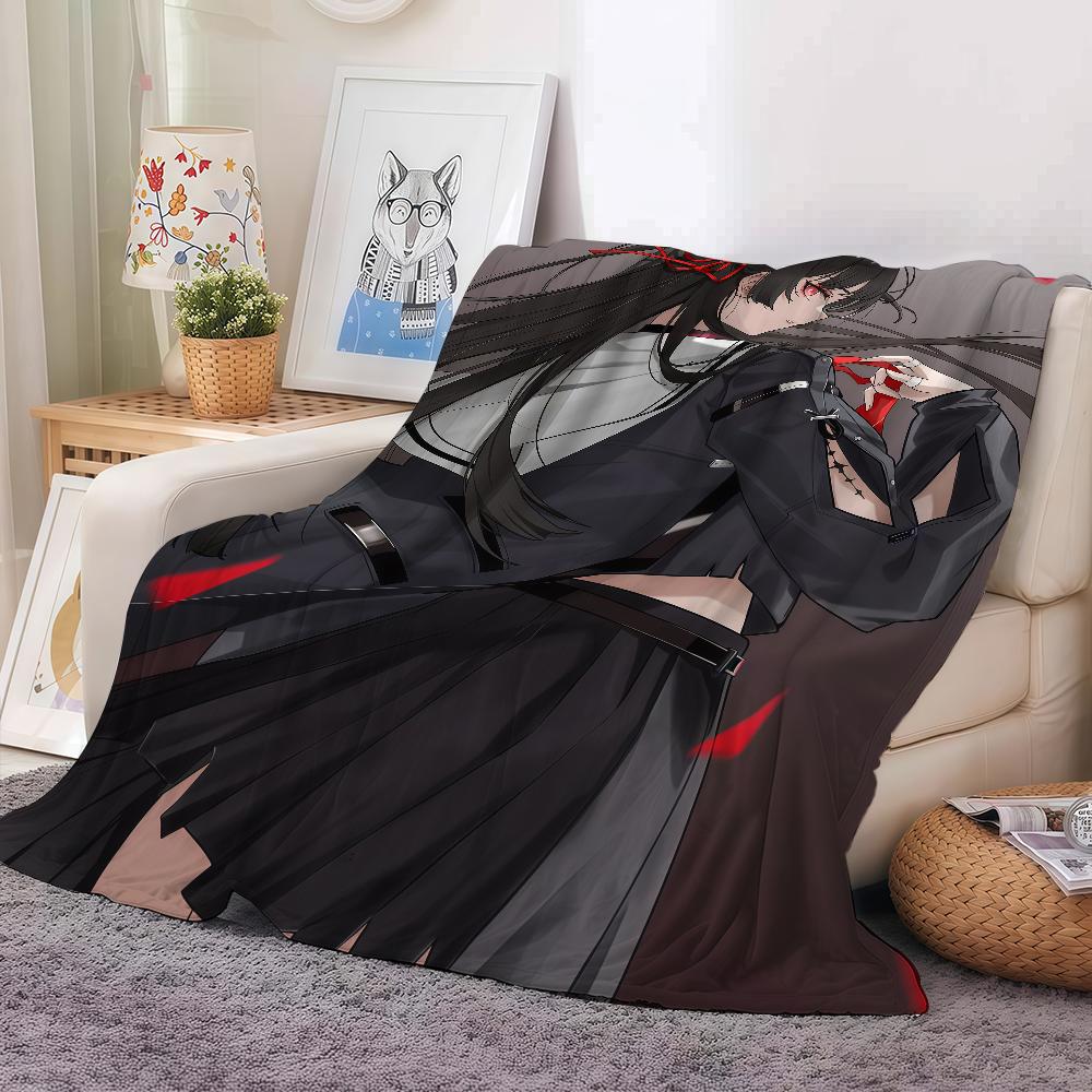 Wuthering Waves CHISA Blanket Warm And Soft Suitable For Bedroom Living Room Sofa Bed Office Travel Camping