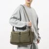 New Locomotive Trendy Cool Double Pocket Tooling Casual Satchel Japanese and Korean Large-capacity Shoulder Messenger Bag
