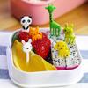 20 Teile/satz Obst Pick Tier Muster Multi-form Mini Größe Kunststoff Tiere Obst Pick für Kinder